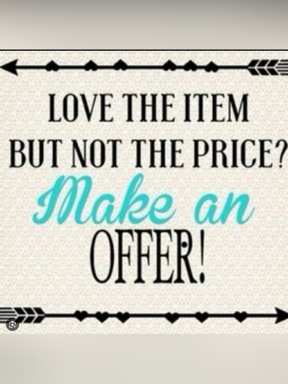 Make an offer!